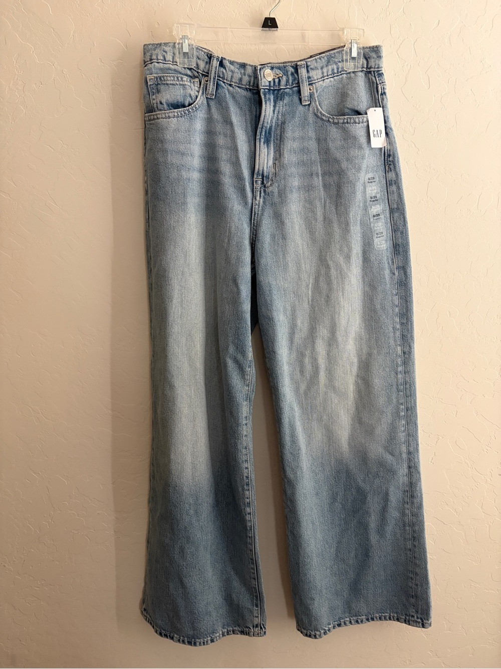 GAP Light Blue Wide-Leg Flare Jeans